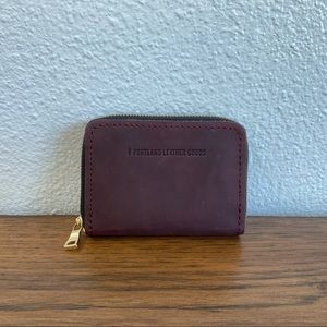 🆕Portland Leather Goods Merlot Small Accordion